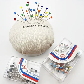 针线缝纫;图钉;针线盒