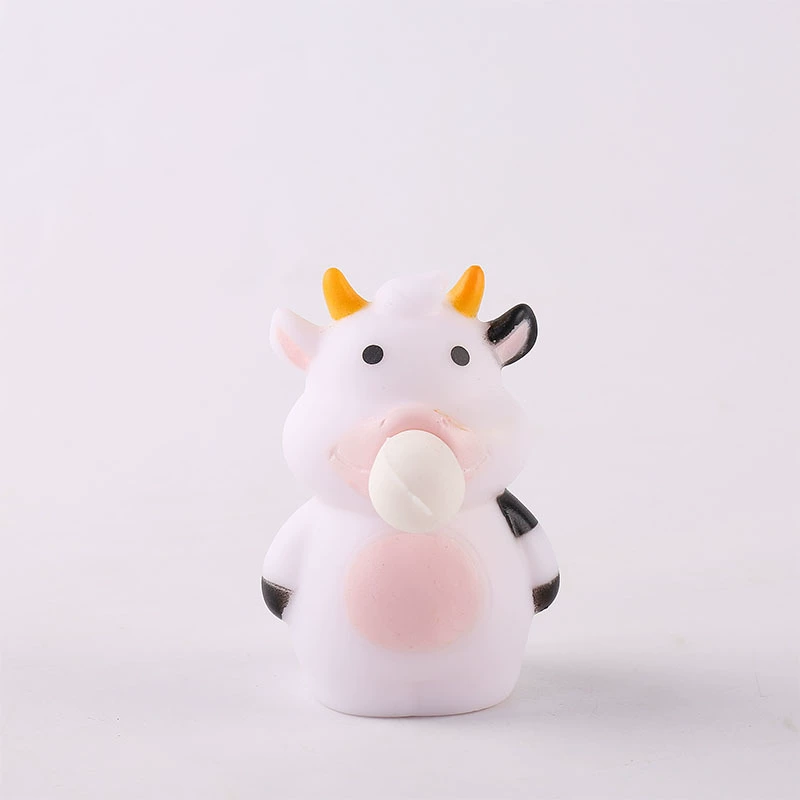 Мультяшная игрушка, слизь, пластиковая кукла, антистресс