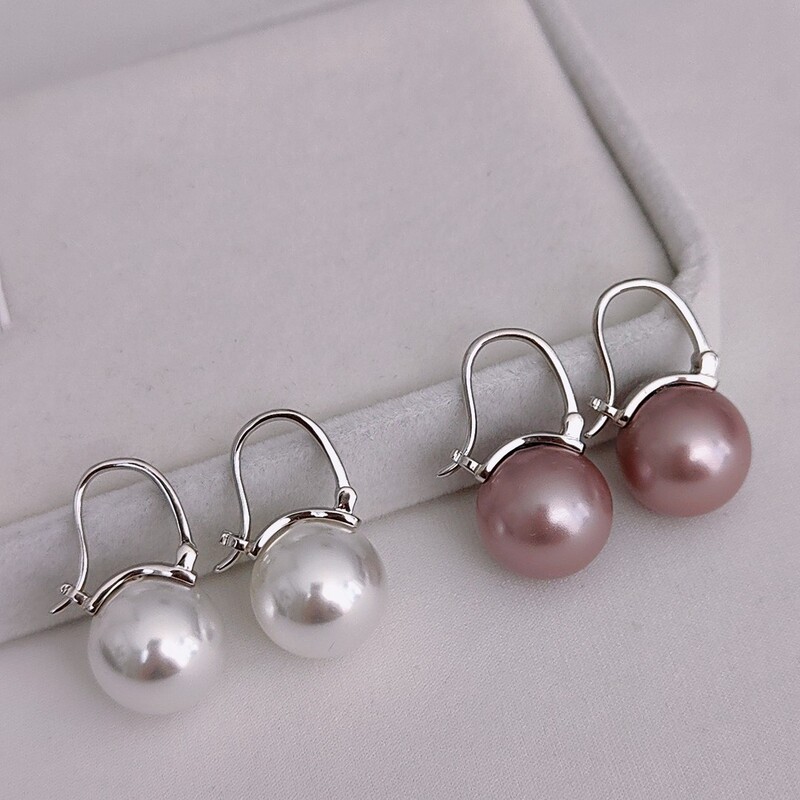 Xu Meiyang Zhao Lusi and Xu Yan's Same Style Pearl Earrings 2025 New Popular High-End Earrings and Ear Accessories for Women