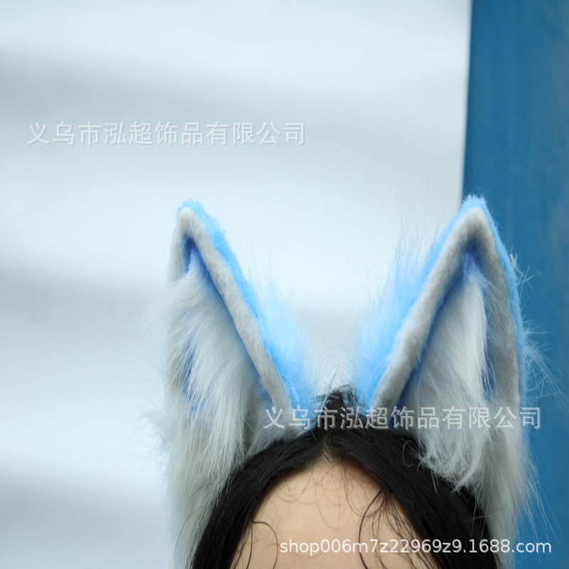 獣耳カチューシャシミュレーション猫耳lolitaしっぽlo娘動物耳ロリータ獣耳|undefined