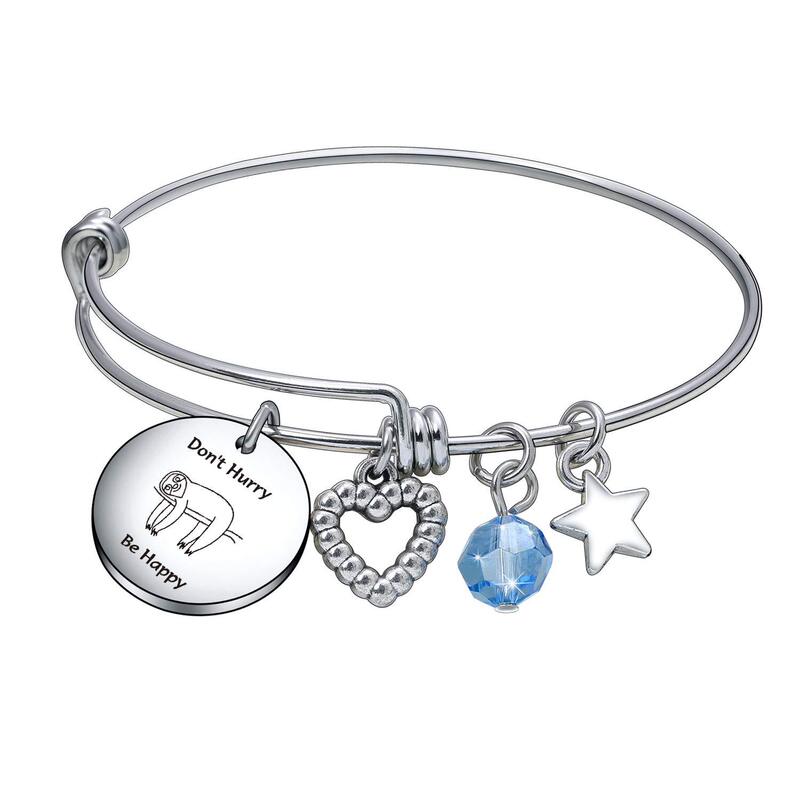 Cross Border Animal Lazy Charm Bracelet Adult Animal Jewelry Lazy Lover Gift Christmas Gift Love Heart