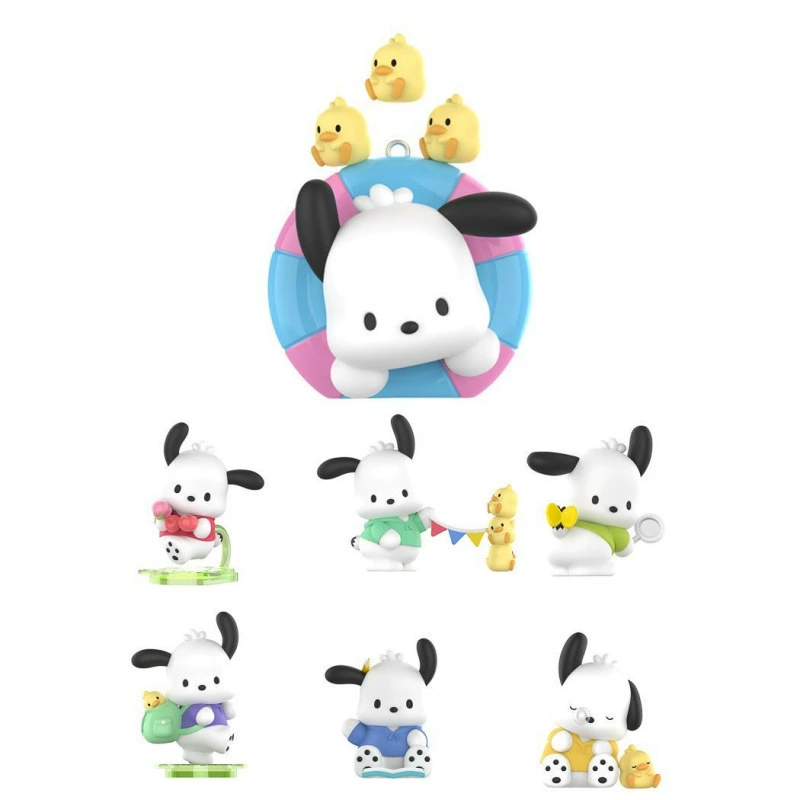 Sanrio, настольная фигурка для мальчиков и девочек, игрушка-минифигура, подарок на день рождения