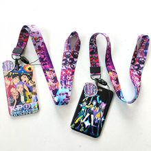 K-POP猎魔女团Saja Boys 卡通手机绳长款胸卡套挂脖挂绳外贸热销