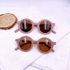 Children's retro glasses, cute sunglasses, sun protection cream, new collection, 1-8 years, UF-protection