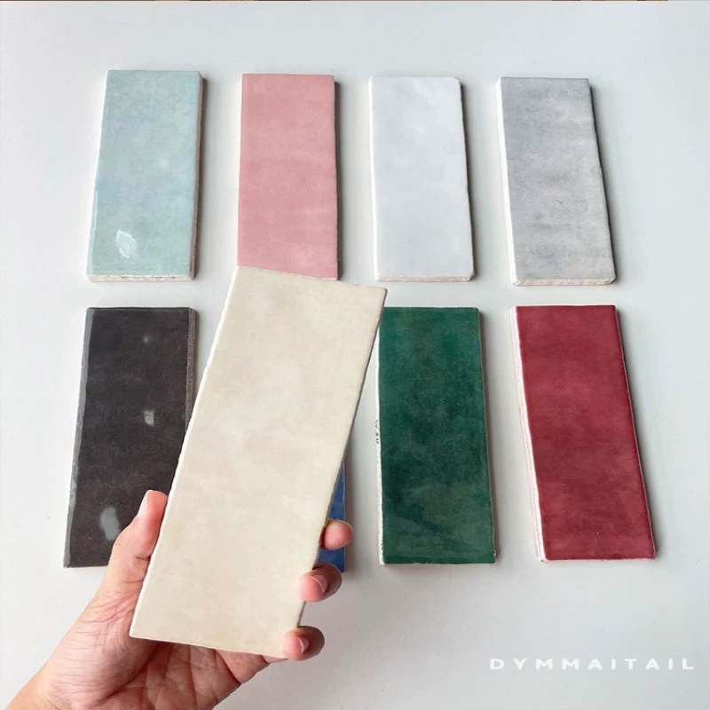 Скандинавская длинная плитка для стен и кухни 62x192, ручной работы, в стиле ретро, простая современная плитка для ванной комнаты