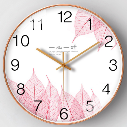 8-inch 20cm Nordic Modern Creative Clock Wall Clock Home Living Room Bedroom Silent Quartz Clock