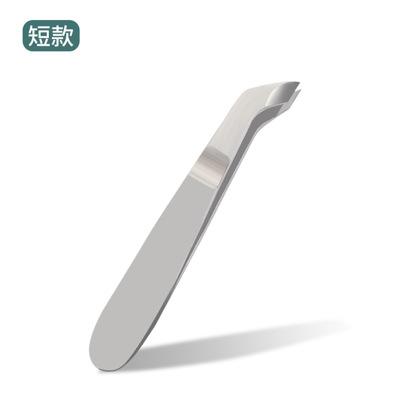 Portátil muerto cartera pelo corte espina uñas manicura quitar piel muerta piel pala cutin eliminación vieja piel corte clip pinzas