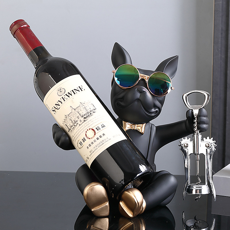Rabbit Wine Rack Living Room Housewarming Gift Dining Table Sideboard Wine Holder Wine Cabinet Decoration Home Tv Cabinet