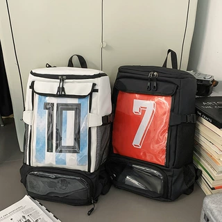 装备训练运动足球包出差旅行李包简约俱乐部大容量双肩背包篮球包