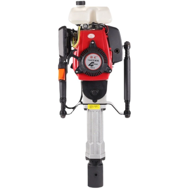 Копер ферма ограждение наводнений и спасения деревянная свая стальная труба Копер бензиновый двигатель Копер динамический строительный проект