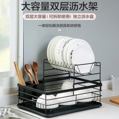 碗碟收納架水槽瀝水碗架置物架廚房台面裝碗筷碗櫃碗筷瀝水收納盒