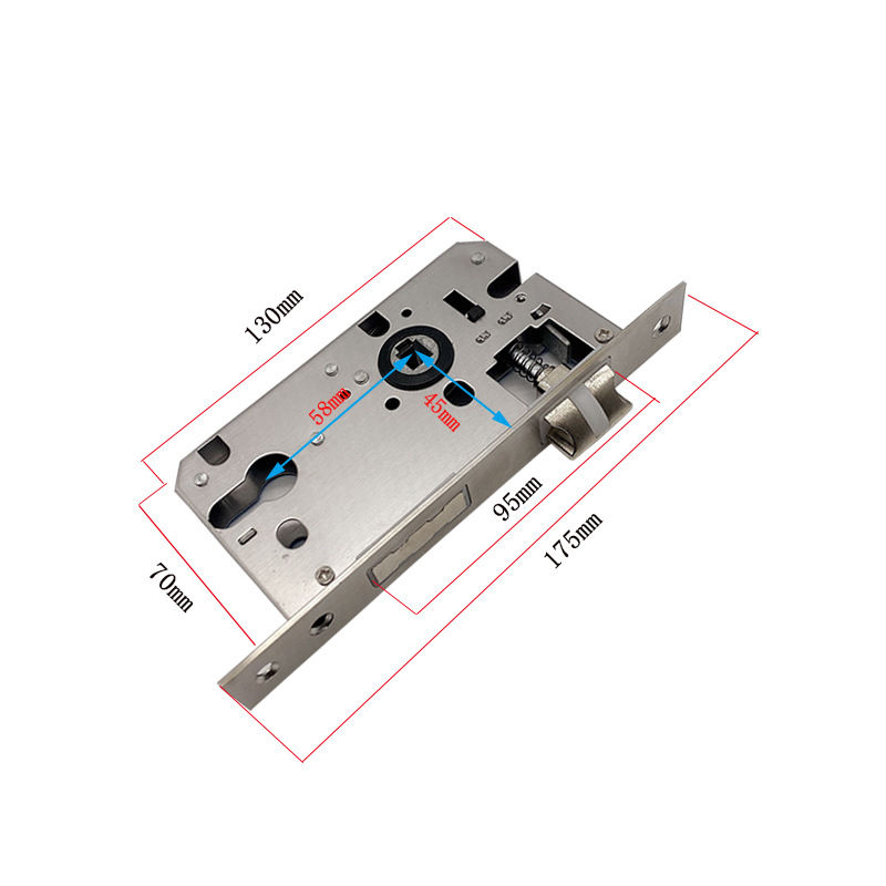 175mm grande 58-peso cuerpo de la cerradura de resorte