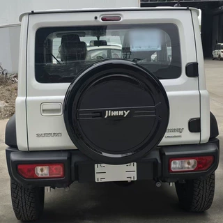 适用于2018+铃木3/5门吉姆尼JB64 JB74 Jimny备胎罩ABS圆形备胎壳