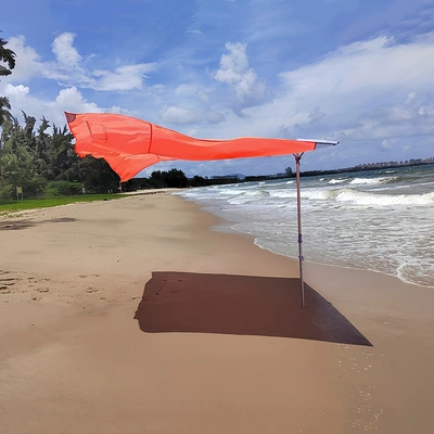 Avtomobil yan çətirləri Lawn Awning, Beach Umbrella - watermelon-red-240240cm