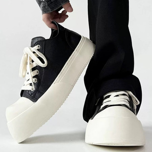 Big Toe Derby Shoes for Men and Women, Couple Sneakers, Spring and Summer Breathable Thick Soles, Heightening Casual, Versatile Niche Design, Large Size Batch