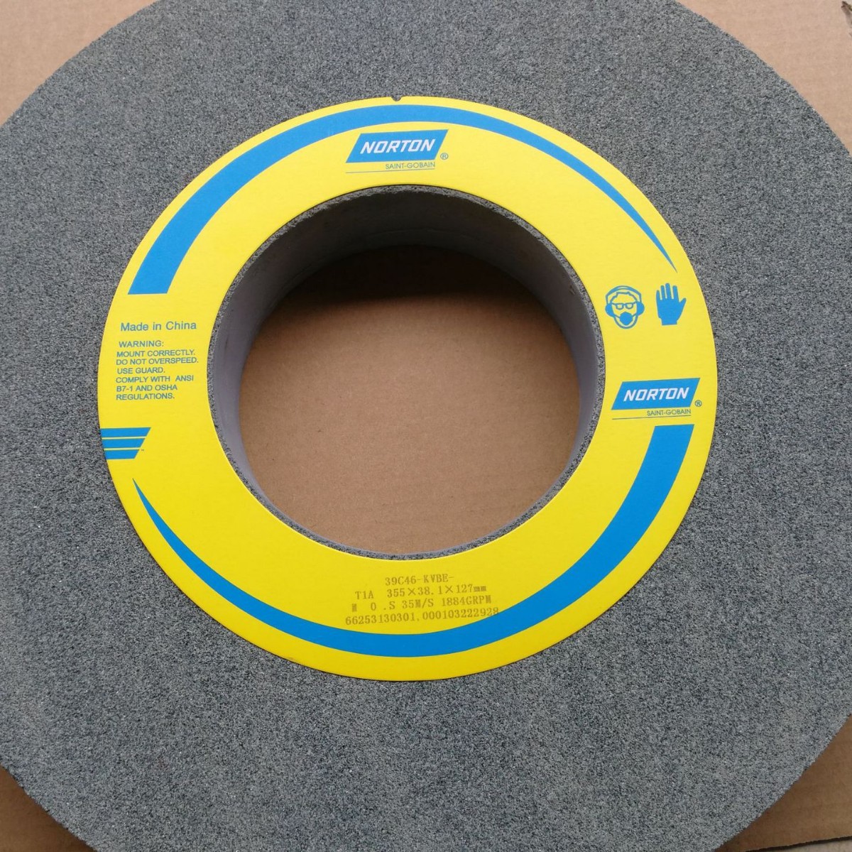 批发诺顿砂轮绿碳化硅绿色砂轮GC 39C355*38.1*127.350*40*127