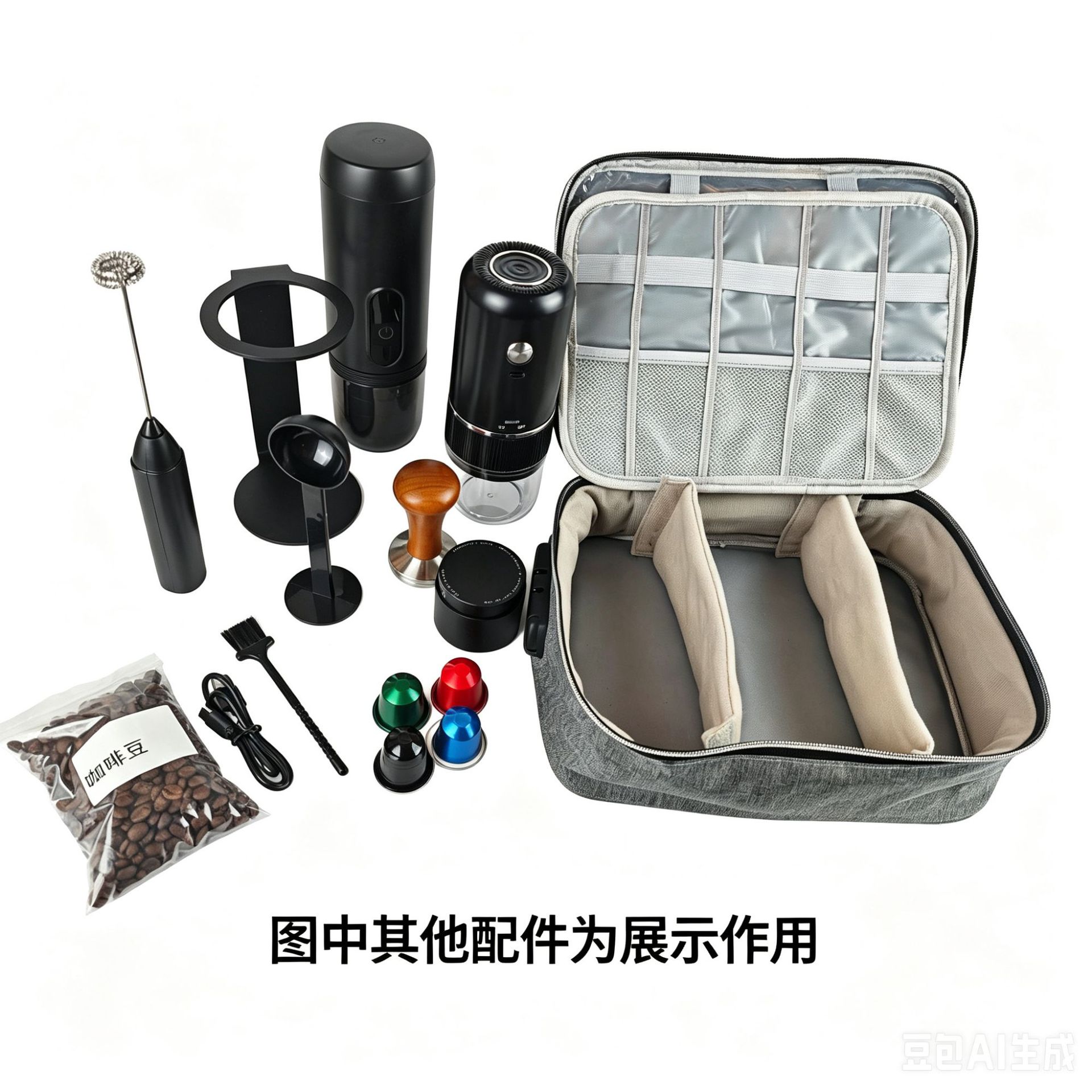 Storage Bag for Portable Coffee Machine, Dustproof Organizer for Grinder, Portable Coffee Machine Stand Storage