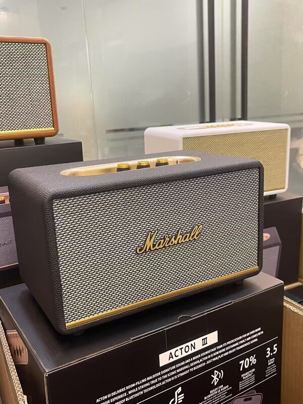 クロスボーダー爆金m 18 bluetoothスピーカー大型馬acton 3レトロ皮革高颜値デスクトップ重サブウーファ音響|undefined