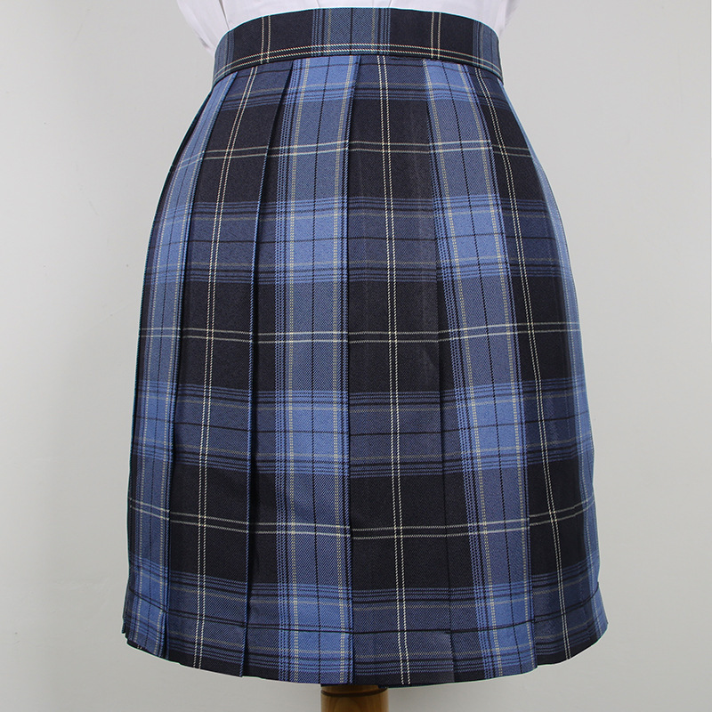 Okarida 36 long plaid skirt