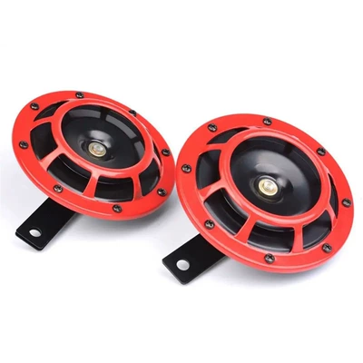 Cross-border 12V car motorcycle Car horn/tweeter - red