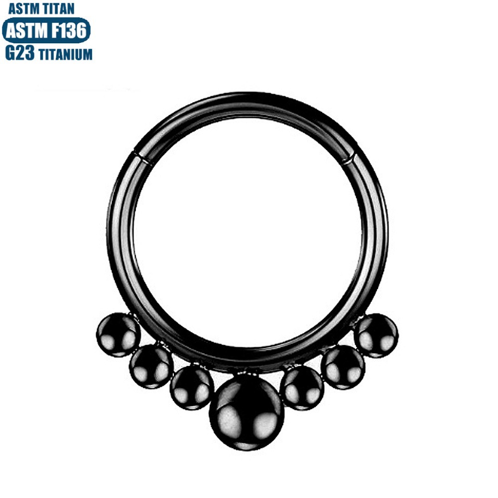 Pointed titanium steel lip stud product view