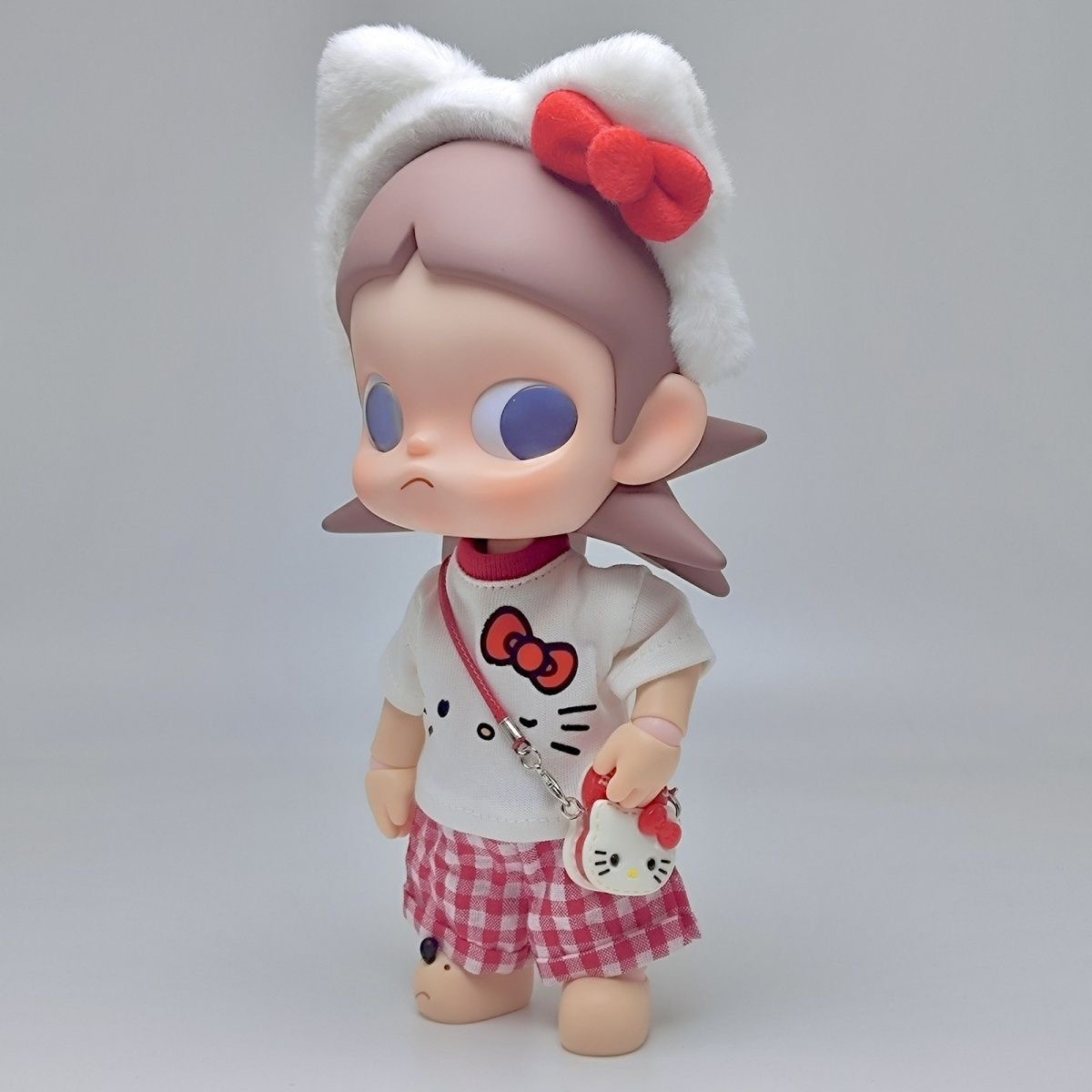 Set, changeable doll, cute accessory, children's clothing