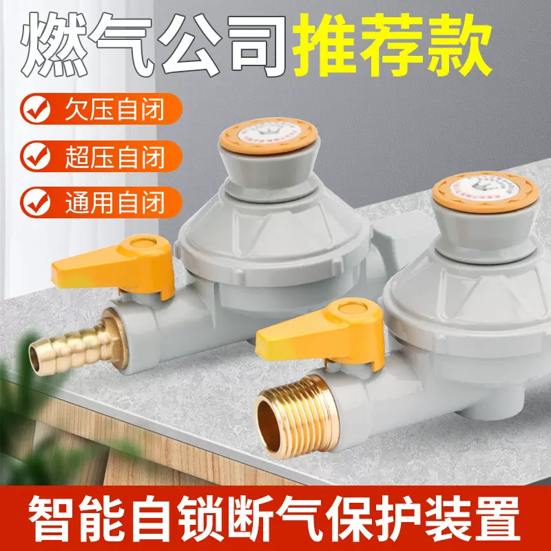 家用燃气管道自闭阀天然气漏气自动断气燃气灶超压欠压安全保护阀