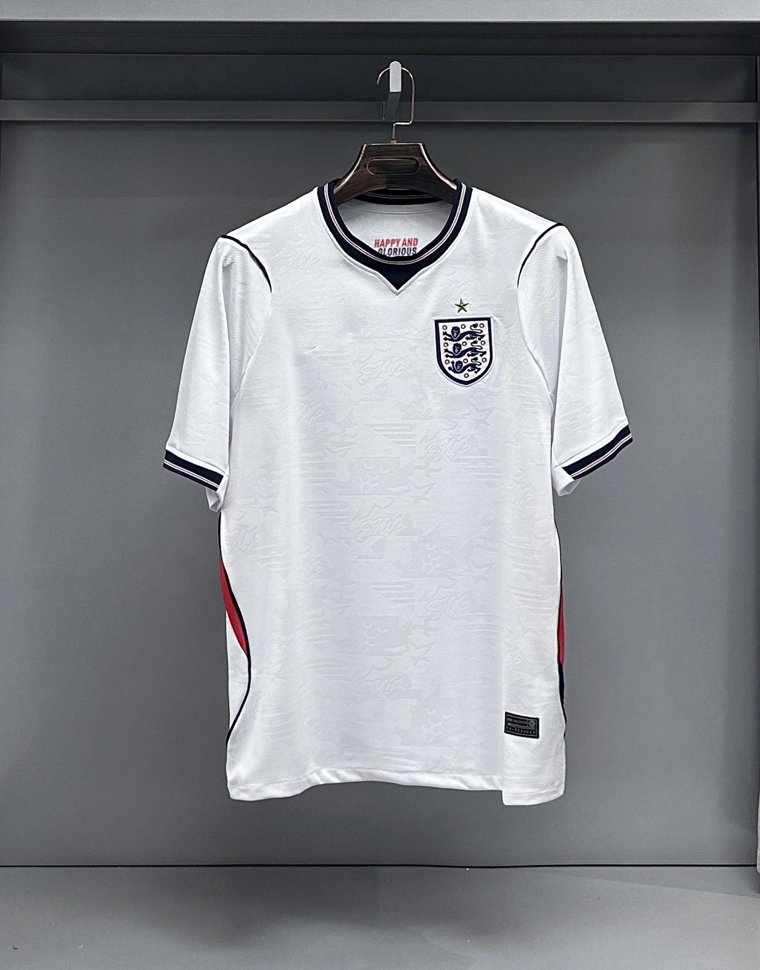 2627 nueva camiseta de fútbol de la Copa del Mundo Francia España edición de fans del equipo nacional brasileño gran cantidad de manga corta al por mayor