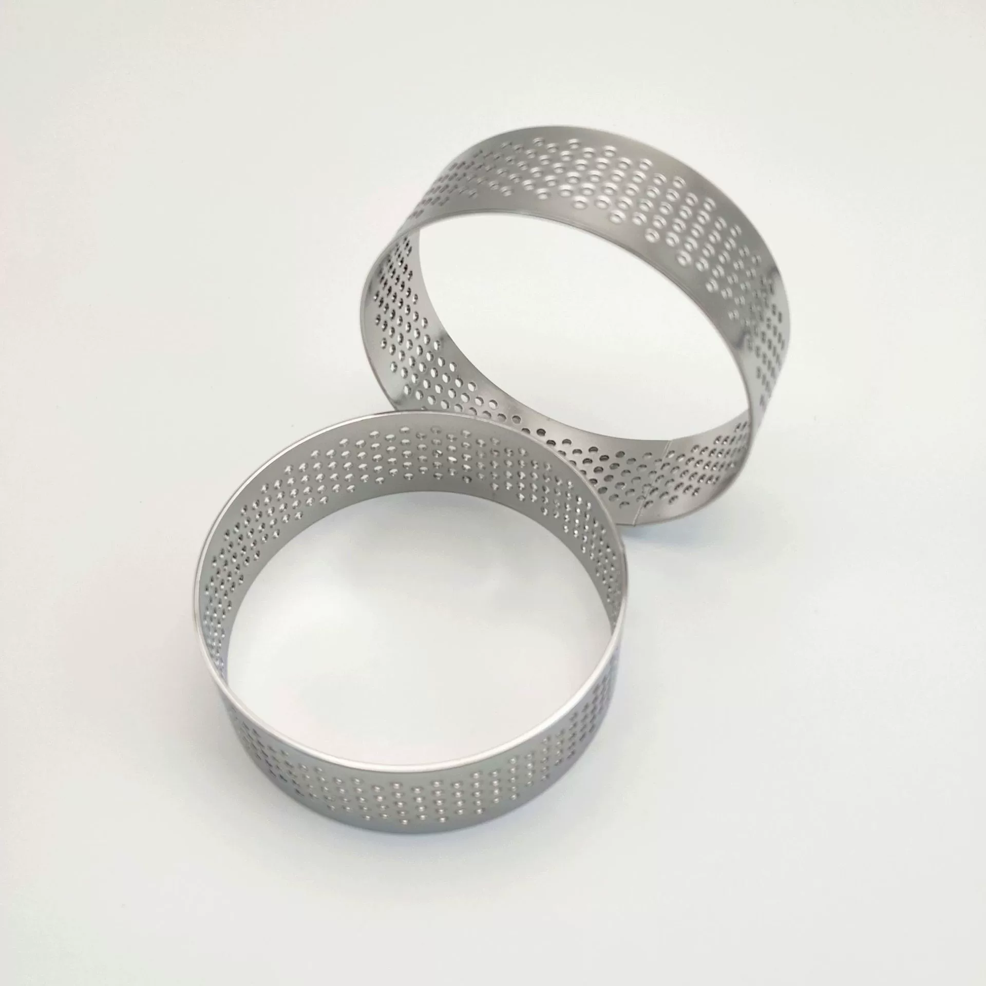 Кольцо для выпечки из нержавеющей стали 304, форма для выпечки с отверстиями, кольцо для французского сыра-тарта