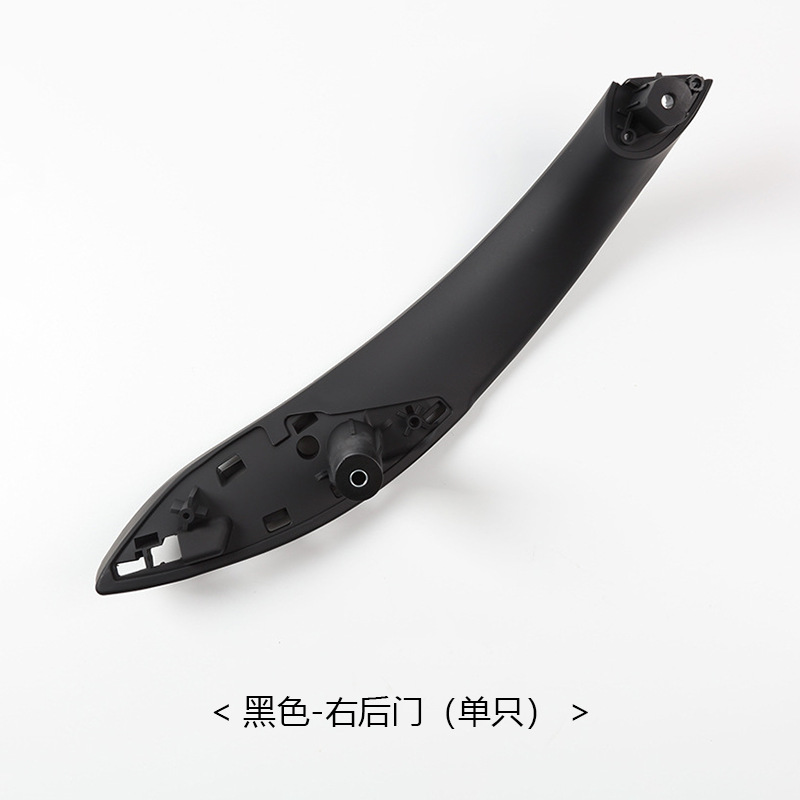 Series F30 — BMW Armrest, handle, handle - black-rear-right-door-single