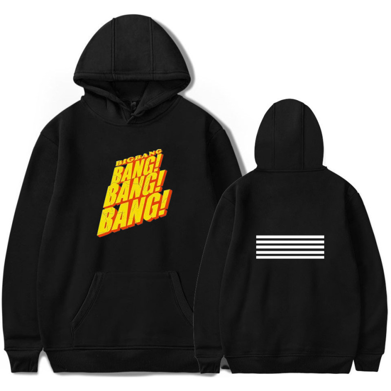 Bigbang's World Tour Sweatshirt g Dragon's Same Sweatshirt for Men and Women Autumn Warm Velvet Sweatshirt Kpo Bigbang's World Tour Sweatshirt g Dragon's Same Sweatshirt for Men and Women Autumn Warm Velvet Sweatshirt Kpo