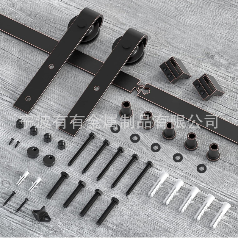 Wholesale Orb Oil-Rubbed Bronze Sliding Barn Door Indoor Door Brushed Antique Bronze Roller Kit Hardware Accessories Wholesale Orb Oil-Rubbed Bronze Sliding Barn Door Indoor Door Brushed Antique Bronze Roller Kit Hardware Accessories