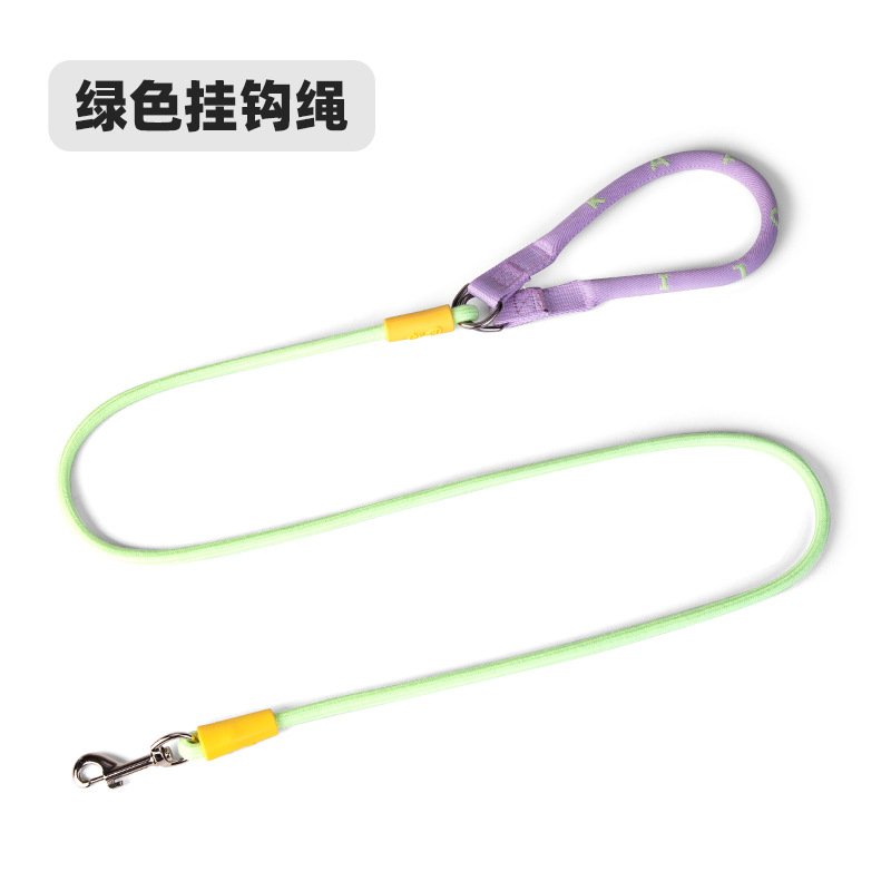 Cuerda para pasear perros, color fresco en contraste, cuerda a prueba de explosiones, cuerda de tracción para mascotas para perros pequeños