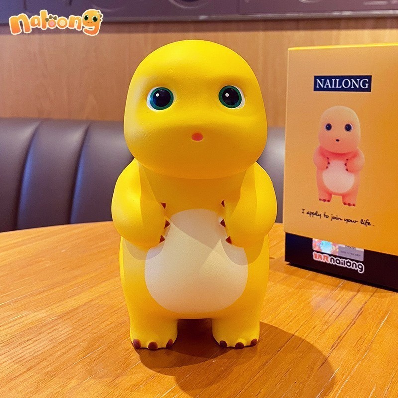 Pequeño dragón de leche pellizco pellizco lento rebote burbuja dragón juguetes niños niñas desempaquetar artefactos mágicos decoración de cabal