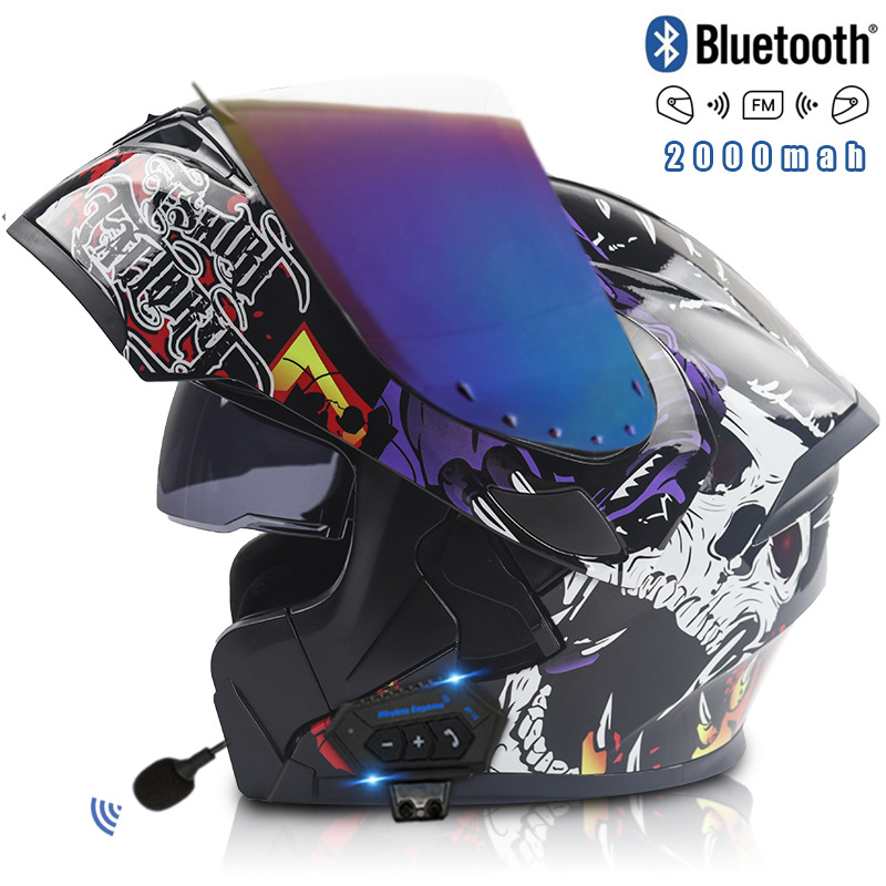 SE-보라색 유령 화려한-같은 스타일 인터콤 블루투스