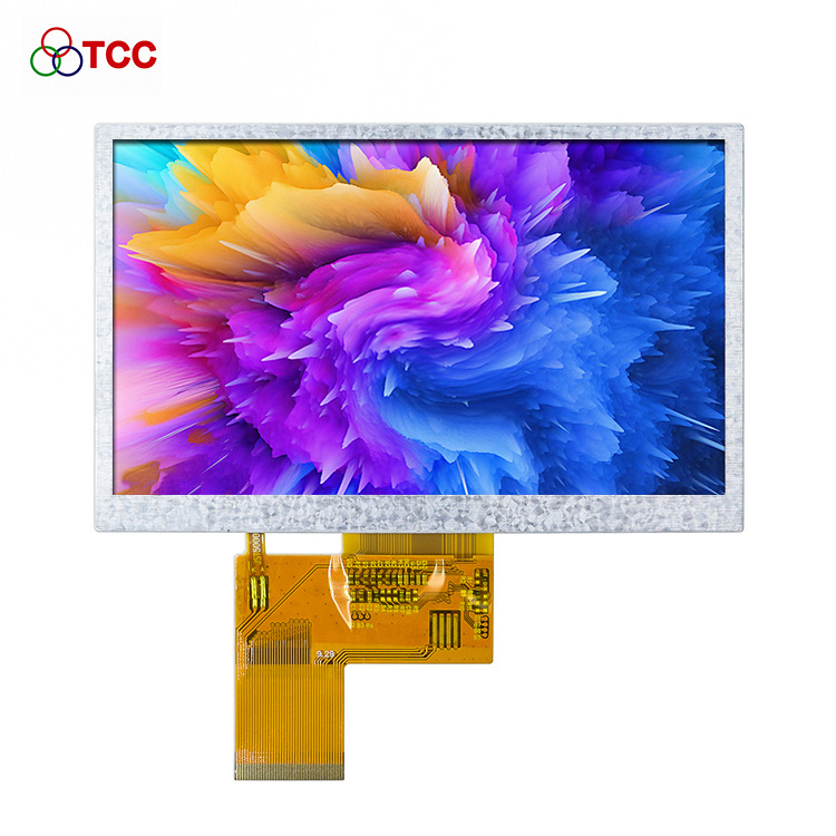 5寸TFT液晶屏800*480彩屏RGB接口40pin可配触摸高清游戏LCD显示屏