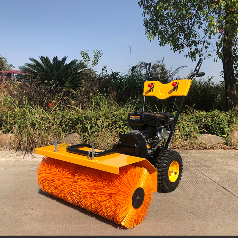 厂家现货地坪清扫车 工程扫地车 小型汽油多用扫雪机