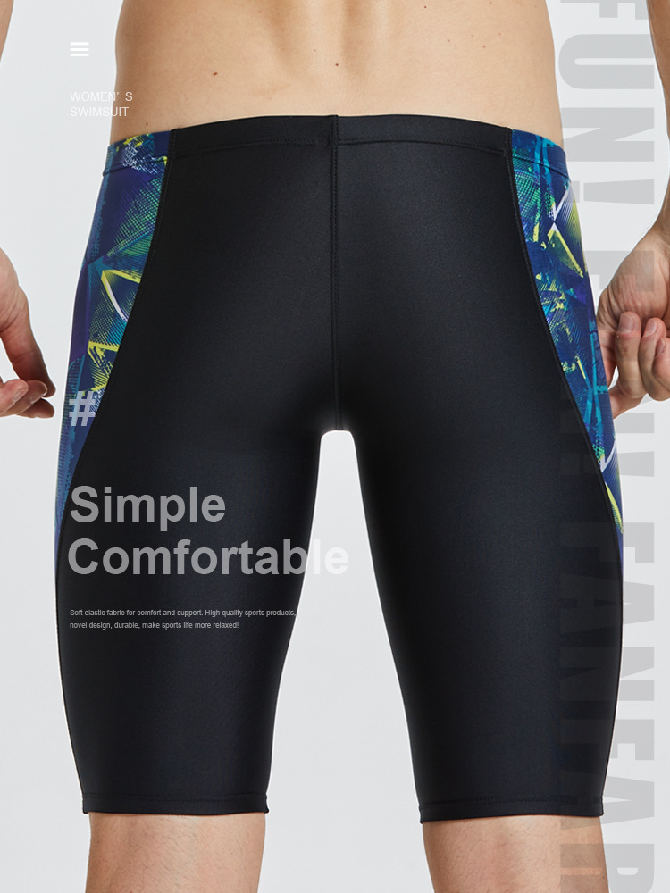 Professional trousers, fashionable shark for swimming, tight