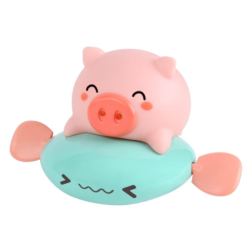 Cerdo de primavera para niños Flying Fish bebé tirar alambre jugando agua ballena dinosaurio montar a caballo Flying Fish baño spray de agua natación juguete
