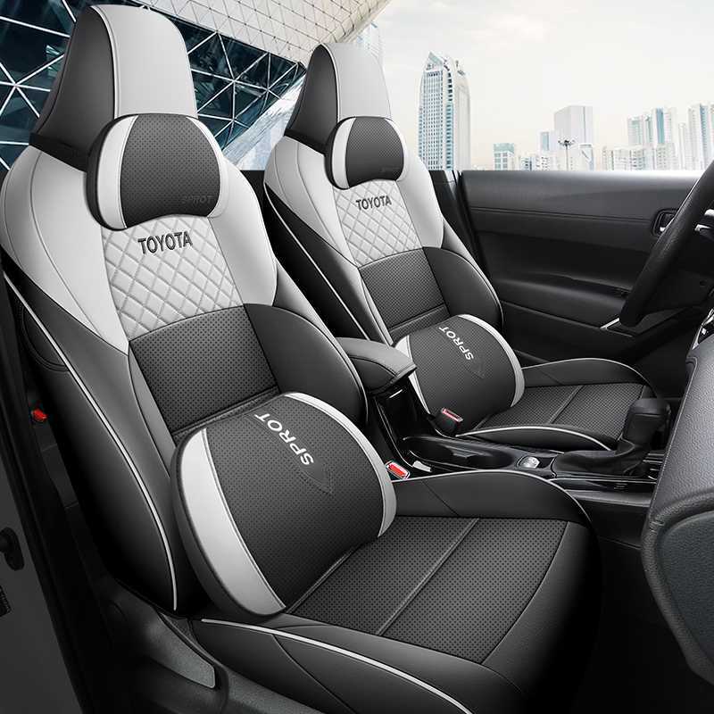 Full Surround Leather Perforated – Universal Modelə uyğun (Original) oturacaq örtükləri - black