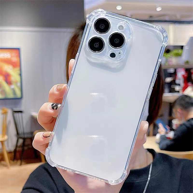 Apple 17、16 Pro Max、15、13、iPhone X、14対応、透明、耐衝撃、無地のスマホケース|undefined