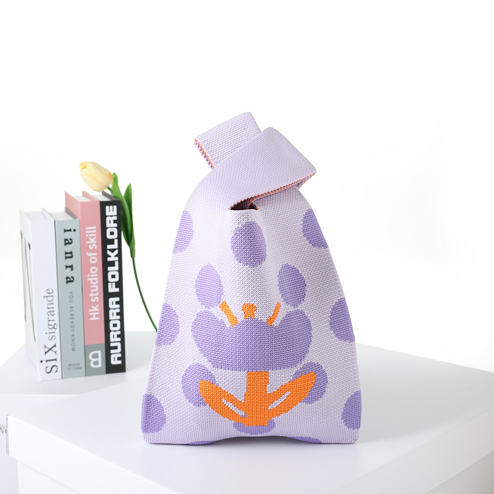 2024 Flying Weaving Bag Tote Bag Versión coreana del nuevo bolso de mano de moda Fabricante de bolsas de compras casuales de gran capacidad para estudiantes