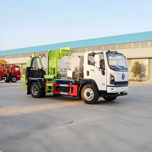 Shaanxi Automobile 8-Cubic-Meter Pure Electric Food Waste Truck with Multiple Optional Configurations. New Energy 8-Cubic-Meter Food Waste Transfer Vehicle