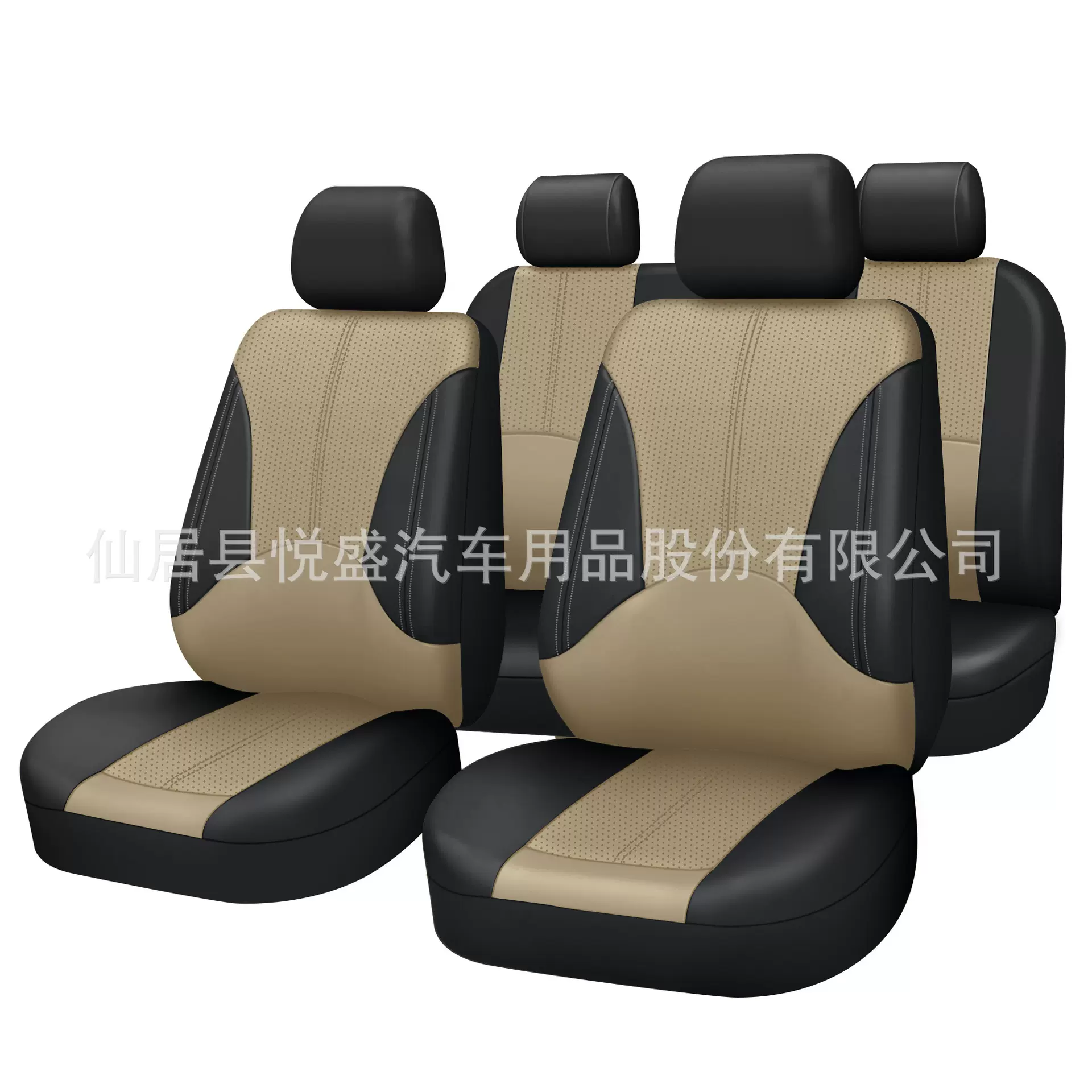 跨境通用汽车座套PU座垫套亚马逊eBay外贸一件代发通用五座适配