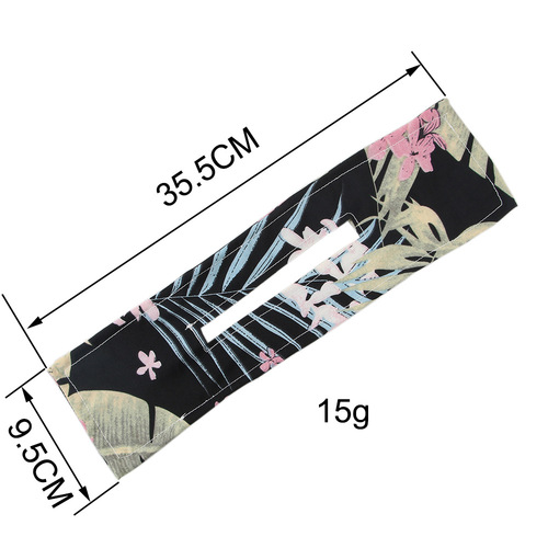 Cross-border Amazon's new Deft Bun lightweight French retro hairband Korean printed hairband lazy hair twister