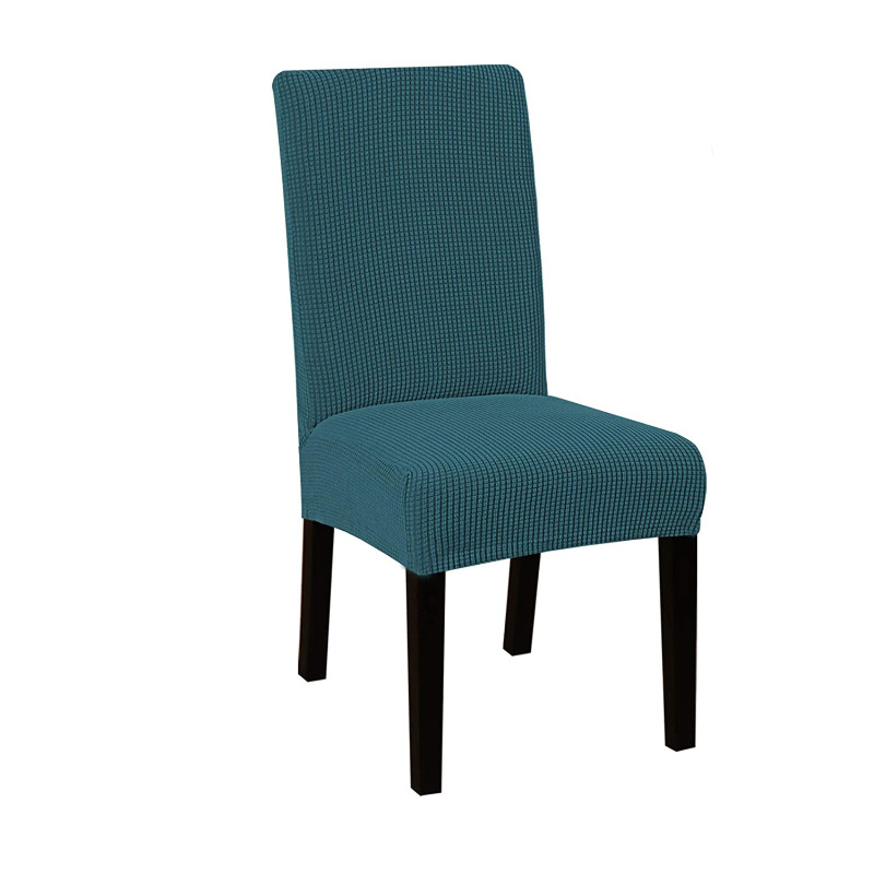 Cubierta de la silla impermeable elástica transfronteriza medio paquete cubierta de la silla engrosada hotel restaurante banquete cubierta protectora