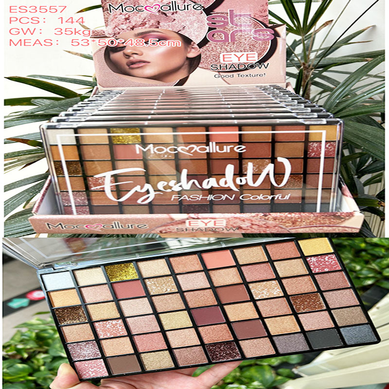 Nuevo Comercio exterior transfronterizo mate nacarado brillo polvo resaltar sombra de ojos placa multi-color maquillaje sombra de ojos placa sombra de ojos