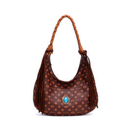 跨境新款女士单肩包夏季时尚流苏腋下包百搭女包精致包包厂家直发