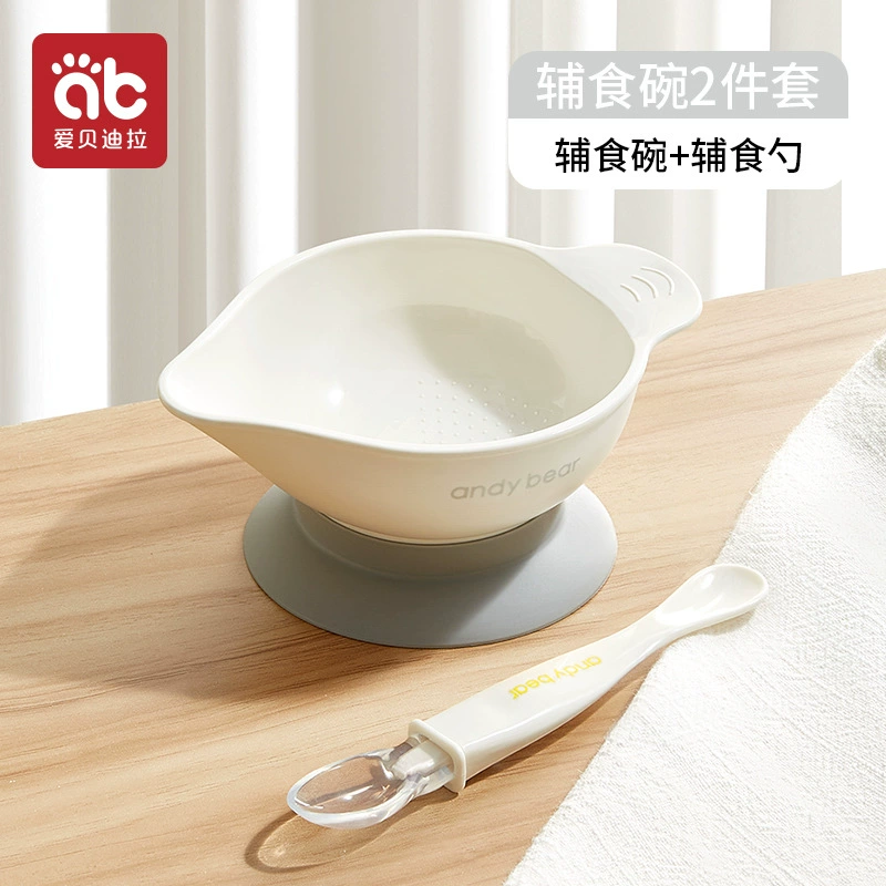 Children's dinner plate for new born for food, silicone set, tableware