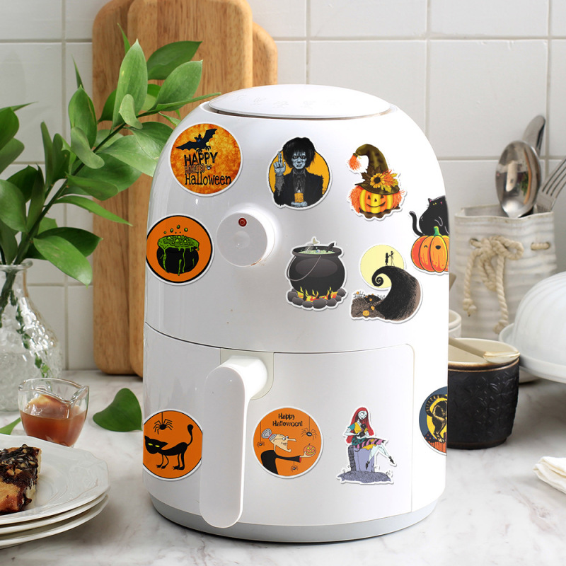 50/100枚のハロウィンのステッカーは携帯電話のコップの防水の装飾を包んで子供のdiyの手帳のステッカーを貼って卸売りします。|undefined